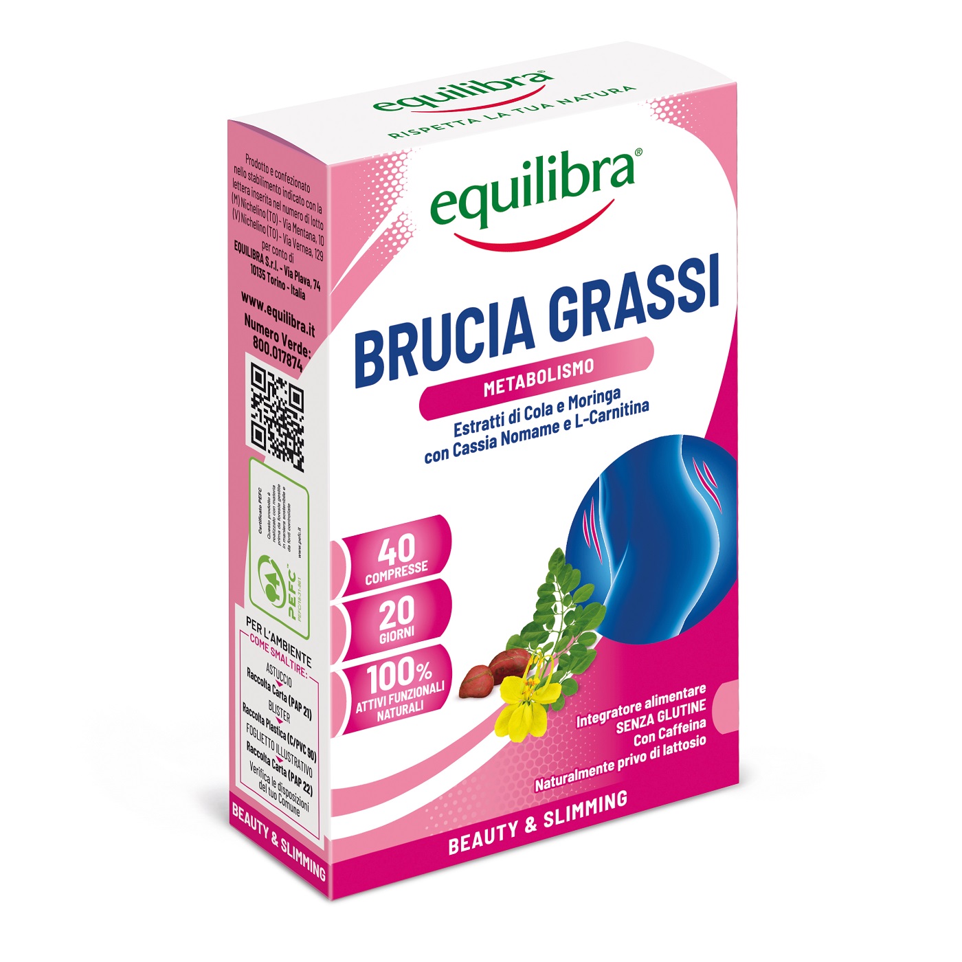Perdita Di Peso Brucia Grassi Equilibra 40 Compresse